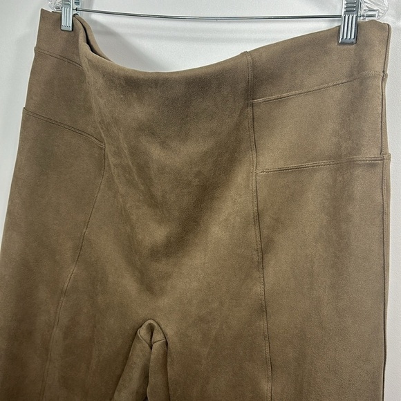 SPANX faux suede camel pants size 3X - Picture 4 of 11